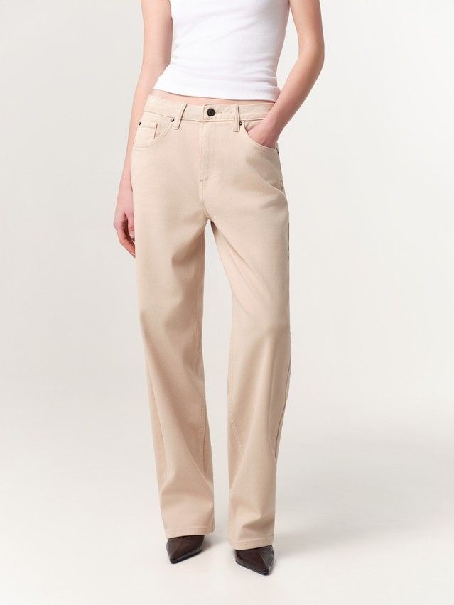 Women's jeans CONTE CON-942, s.164-90, beige - 3