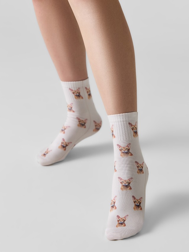 Women's socks CONTE ELEGANT CLASSIC, s.23-25, 1165 beige - 1