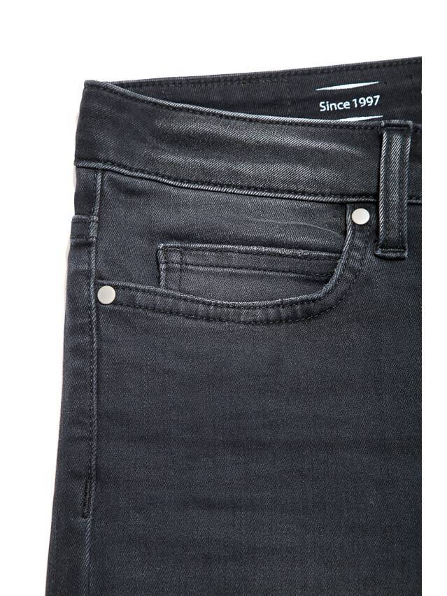 Denim trousers CONTE ELEGANT CON-97, s.170-102, black - 5