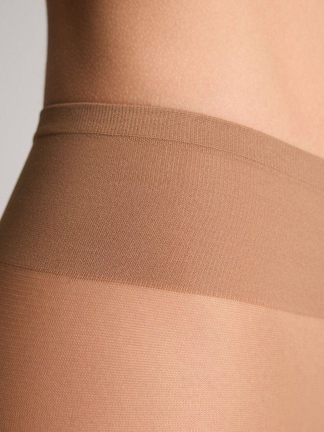 Women's tights CONTE ELEGANT TOP SOFT 20, s.2, bronz - 3