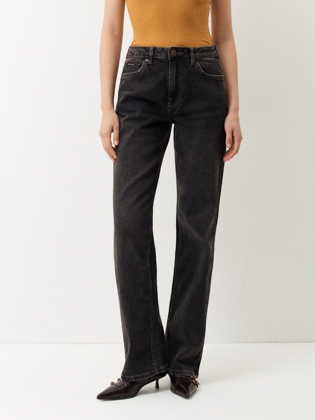 Women's jeans CONTE CON-951, s.164-94, washed black - 4
