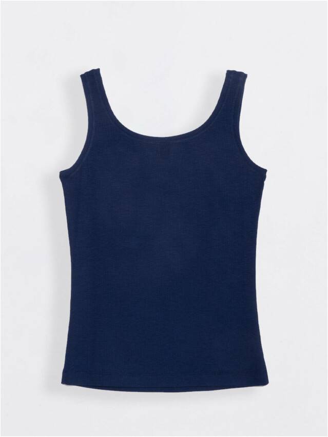 Women's polo neck shirt CONTE ELEGANT LD 932, s.170-100, dark navy - 2