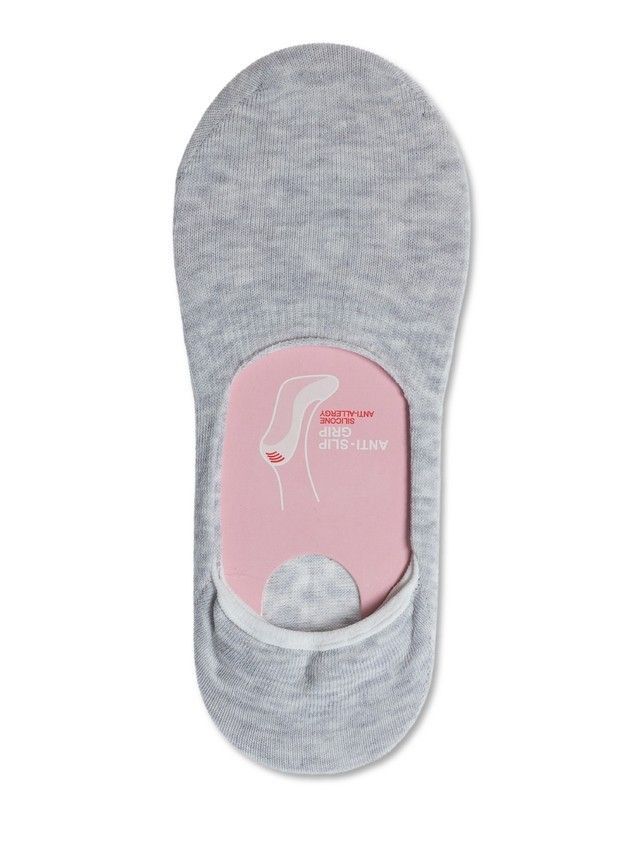Women's footlets CONTE ELEGANT CLASSIC, s.23, 000 light grey - 3