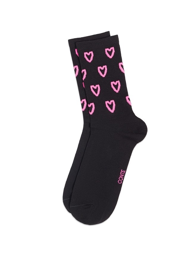 Women's socks CONTE ELEGANT ACTIVE, s.23-25, 713 black - 3