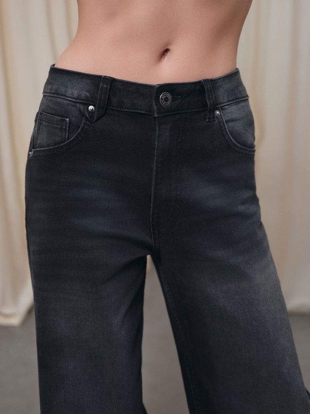 Women's jeans CONTE CON-800, s.164-90, washed black - 2