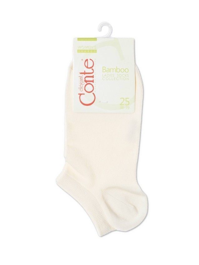 Women's socks CONTE ELEGANT BAMBOO, s.23, 000 cappuccino - 2