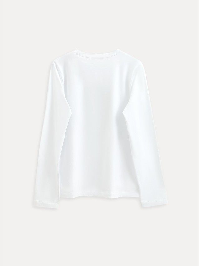 Women's polo neck shirt CONTE LD 3287, s.170-88, white-face - 2