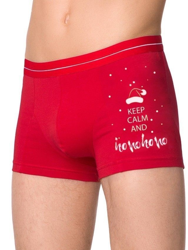 Men's underpants DiWaRi NEW YEAR MSH 1317, s.78,82, red - 1