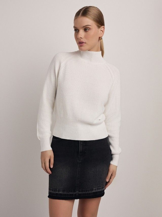 Women's pullover CONTE ELEGANT LDK2387, s.170-84, ecru - 1