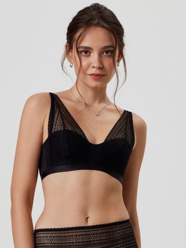 Bra CONTE ELEGANT VINTAGE RB7115, s.70A, black - 1