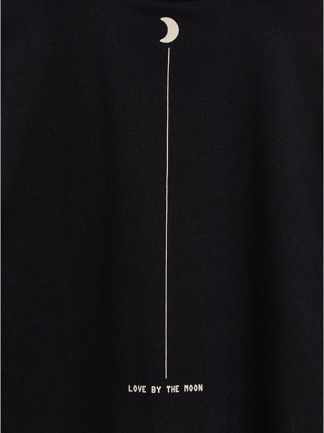 Women's polo neck shirt CONTE ELEGANT LD 1408, s.170-92, black - 4