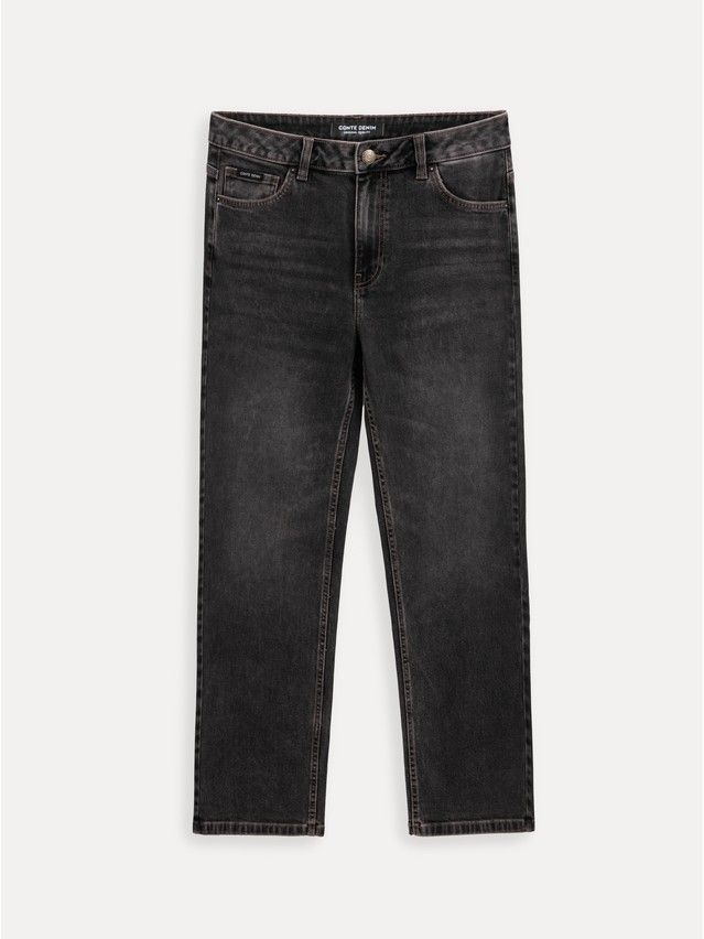 Women's jeans CONTE CON-951, s.164-94, washed black - 10