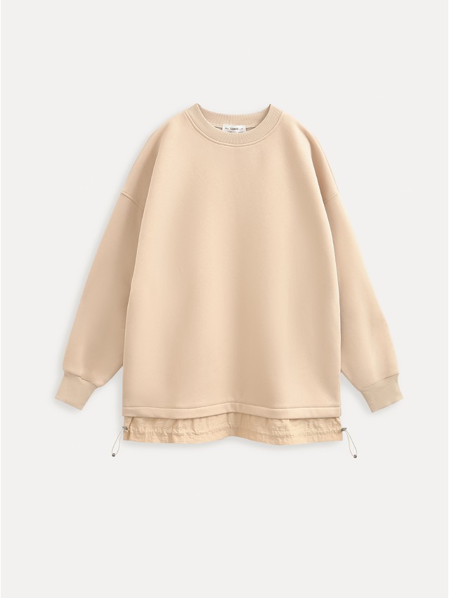 Women's polo neck shirt CONTE LD 3224, s.170-84, beige - 1