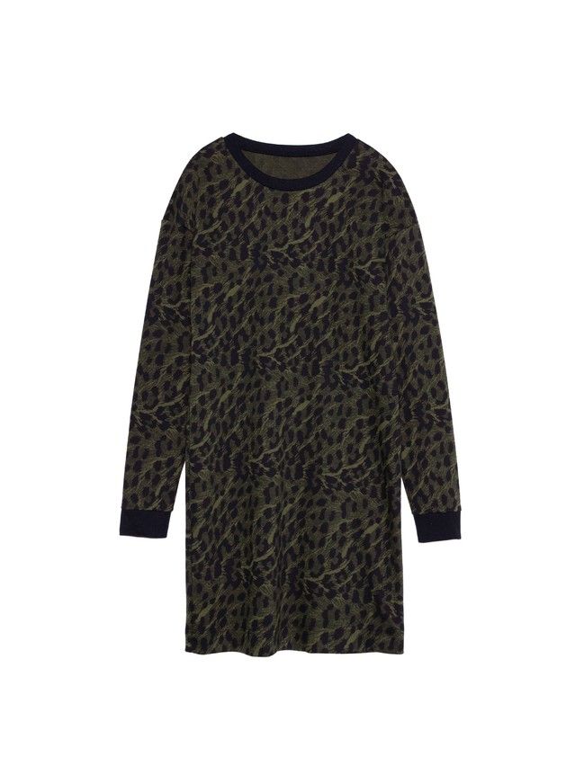 Dress LPL 1045, s.170-84-90, khaki leo - 3