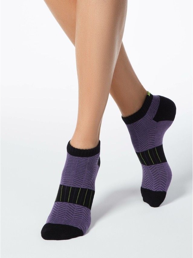 Women's socks CONTE ELEGANT ACTIVE, s.23, 092 violet - 1