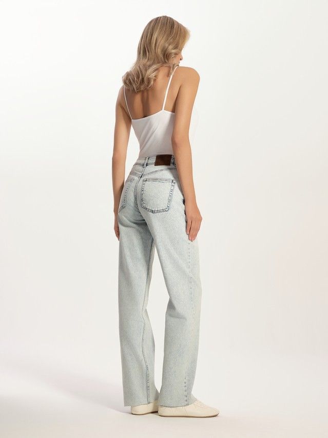 Denim trousers CONTE ELEGANT CON-786, s.170-102, light blue - 2