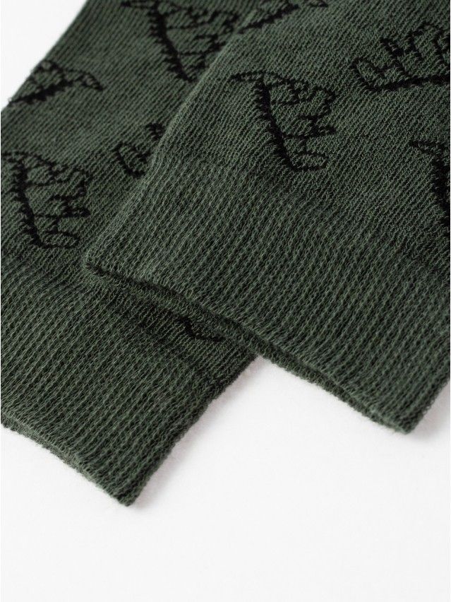 Children's socks CONTE-KIDS CLASS, s.21-23, 614 khaki - 5