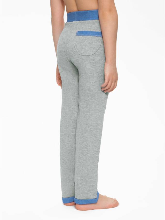 Trousers for girl CONTE ELEGANT JOGGY, s.110,116-56, grey-marino - 4