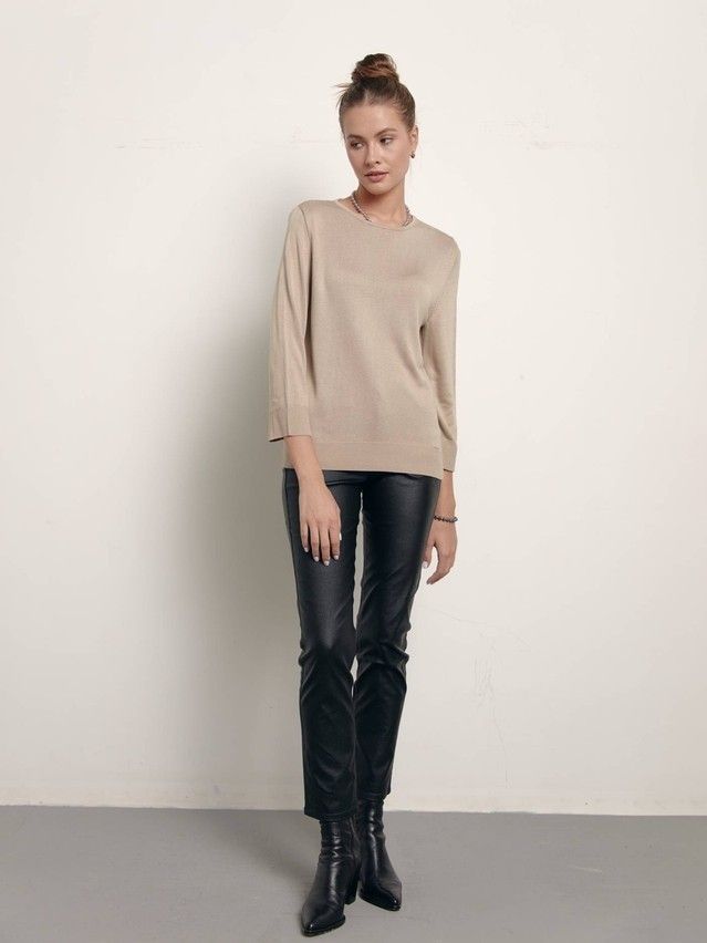 Women's pullover CONTE ELEGANT LDK150, s.170-84, camel - 3
