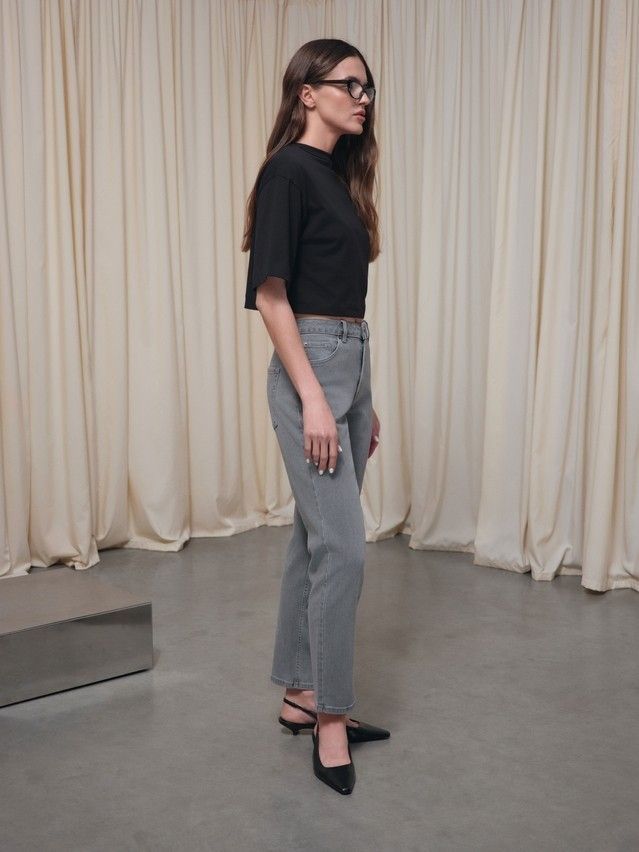Women's jeans CONTE CON-846, s.164-90, grey - 4