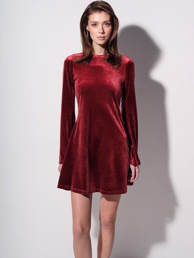 Women's gown CONTE LPL 3329, s.170-88-94, cherry - 4