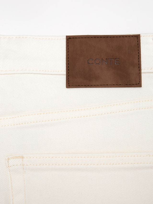 Women's jeans CONTE CON-993, s.164-90, off white - 11