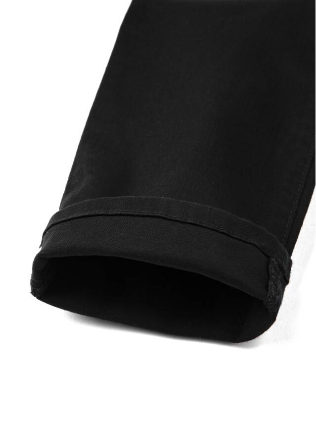 Denim trousers CONTE ELEGANT CON-43B, s.170-106, black - 8