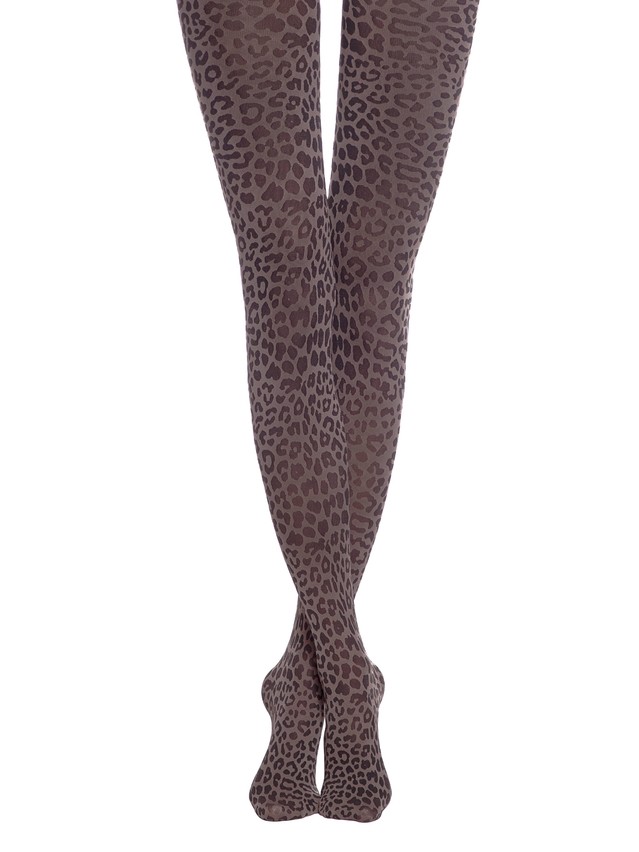 Tights for women FANTASY LEO, s.2, cacao - 4