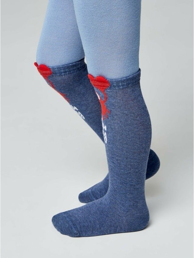 Children's tights CONTE-KIDS TIP-TOP, s.104-110 (16),688 denim - 3