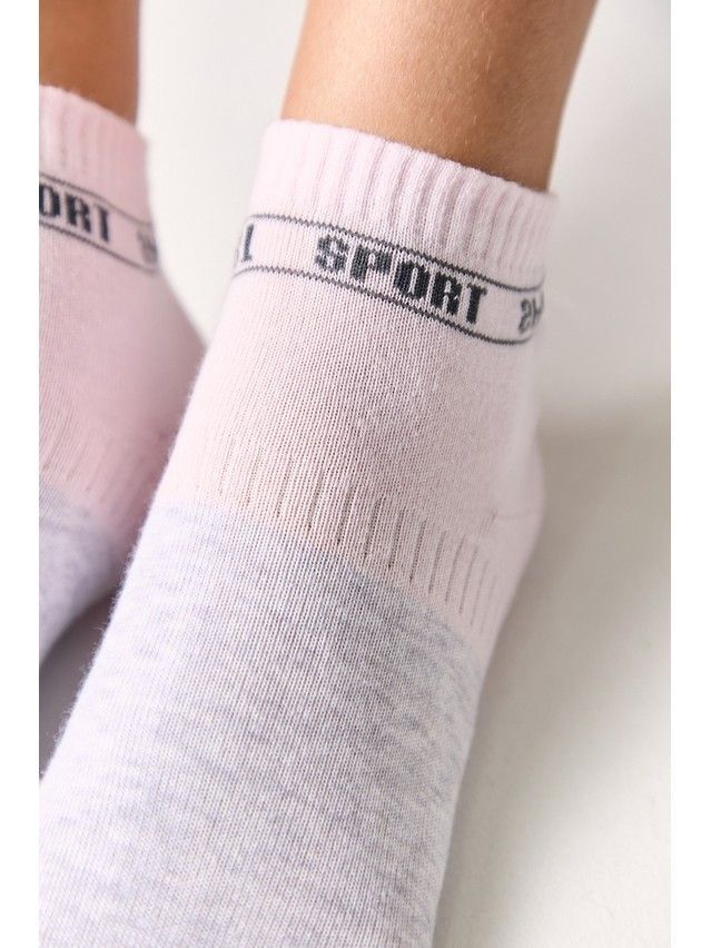 Children's socks ACTIVE (short) 13С-34SP, s.30-32, 510 light pink-gray - 2