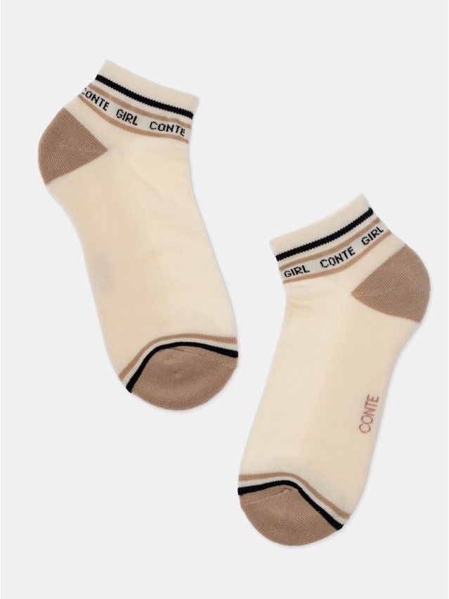 Women's socks CONTE ELEGANT ACTIVE, s.23-25, 572 cappuccino - 6