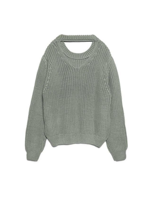 Women's polo neck shirt CONTE ELEGANT LDK110, s.170-84, moss - 3