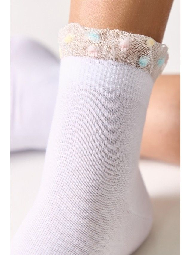 Children's socks CONTE-KIDS TIP-TOP, s.18-20, 540 white - 2
