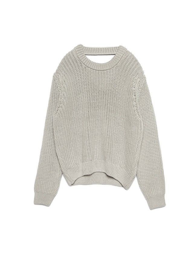 Women's polo neck shirt CONTE ELEGANT LDK110, s.170-84, light silver - 4