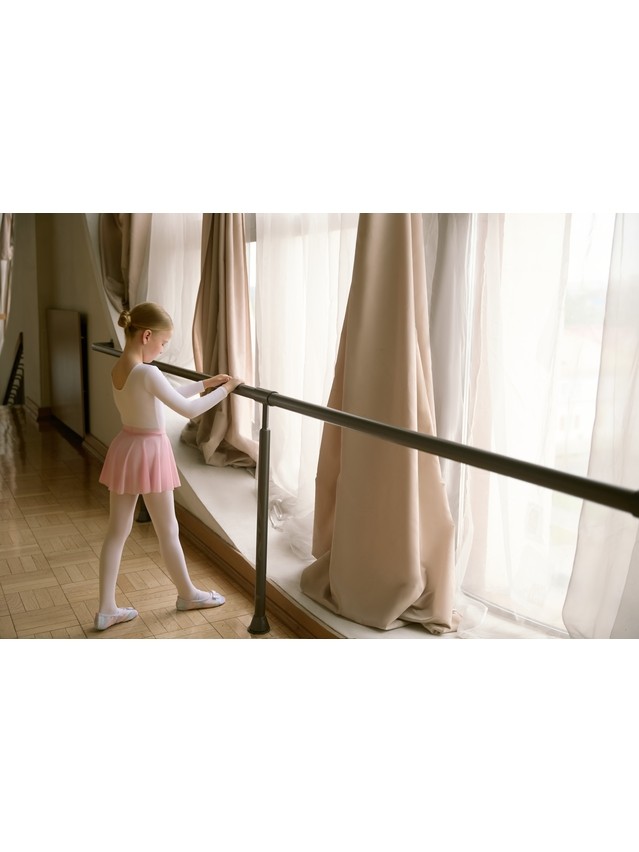 Fancy children's tights CONTE ELEGANT BALLET 70 (2 pieces),s.104-110, white - 6