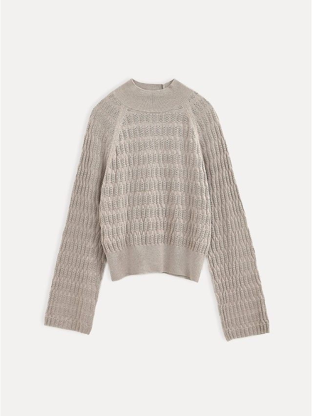 Women's pullover CONTE ELEGANT LDK24107, s.170-84, cappuccino melange - 5