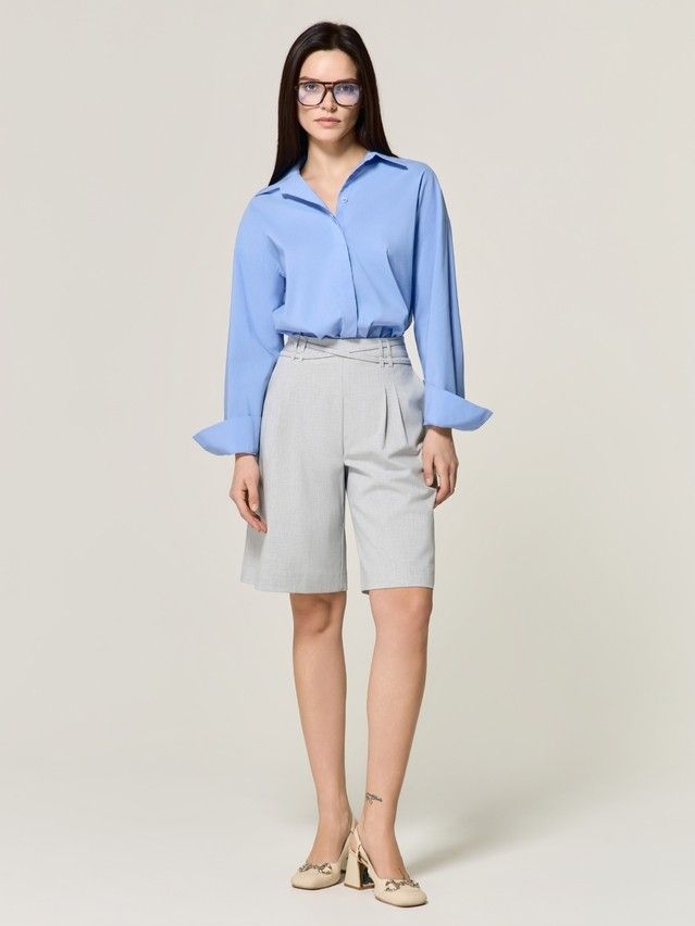 Women's shirt CONTE LRU 3439, s.170-88-94, aquamarine - 4