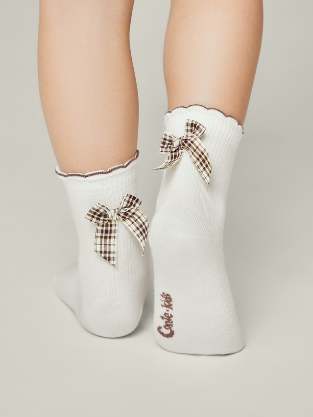 Children's socks CONTE-KIDS TIP-TOP, s.16, 065 milky - 1