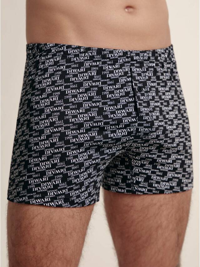 Men's underpants DIWARI SHAPE MSH 870, s.78,82, nero-white - 1