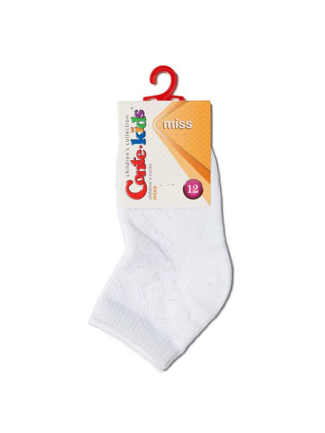Baby socks MISS 7C-76SP, s.18-20, 113 white - 2