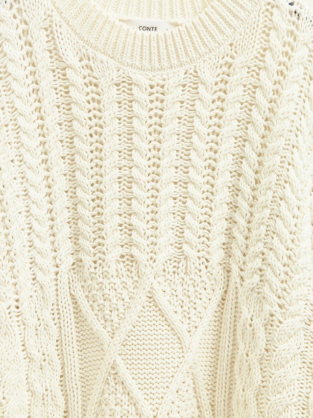 Women's pullover CONTE ELEGANT LDK24140, s.170-84, ecru - 4