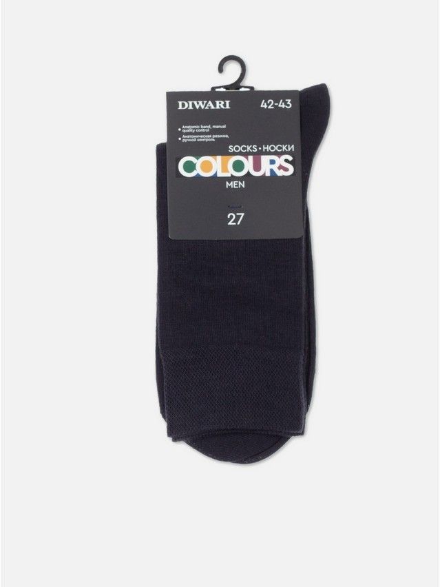 Men's socks DIWARI COLOURS, s.29, 000 graphite - 3