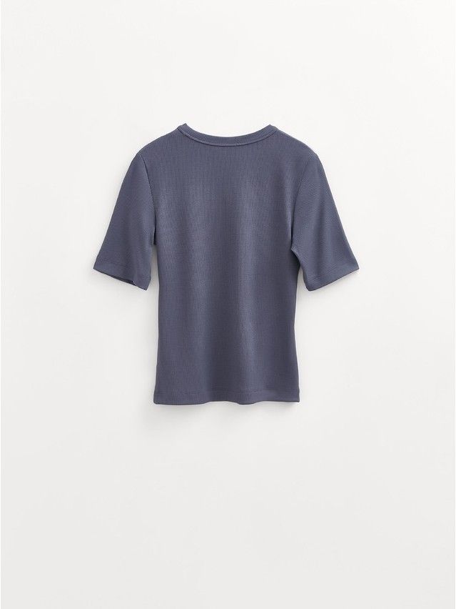 Women's polo neck shirt CONTE ELEGANT LD 3061, s.170-84, graphite - 3