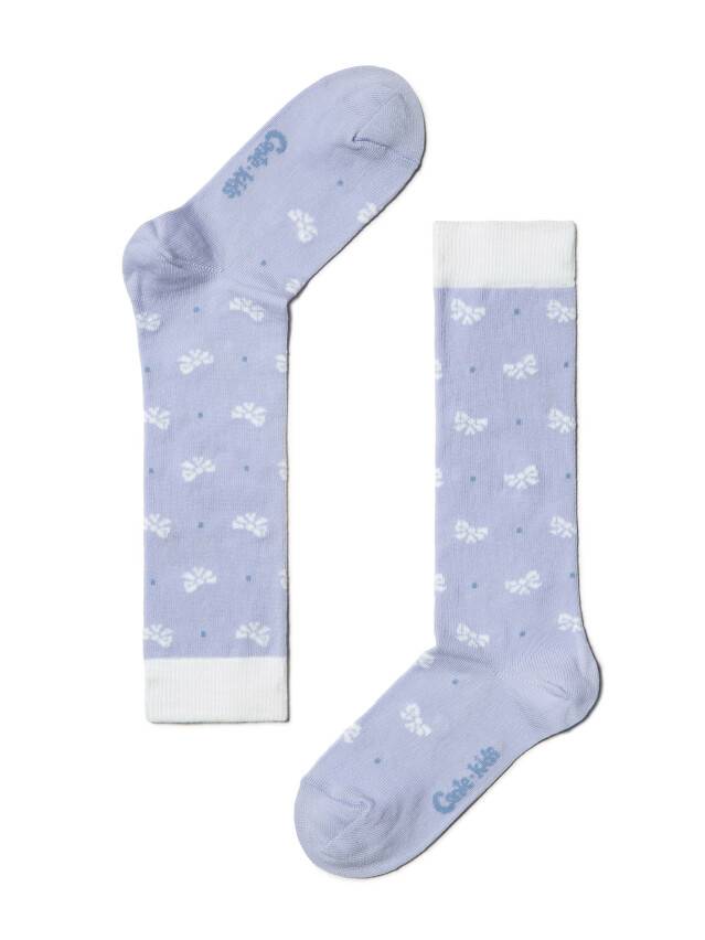 Children's knee high socks CONTE-KIDS TIP-TOP, s.24-26, 036 pale violet - 1