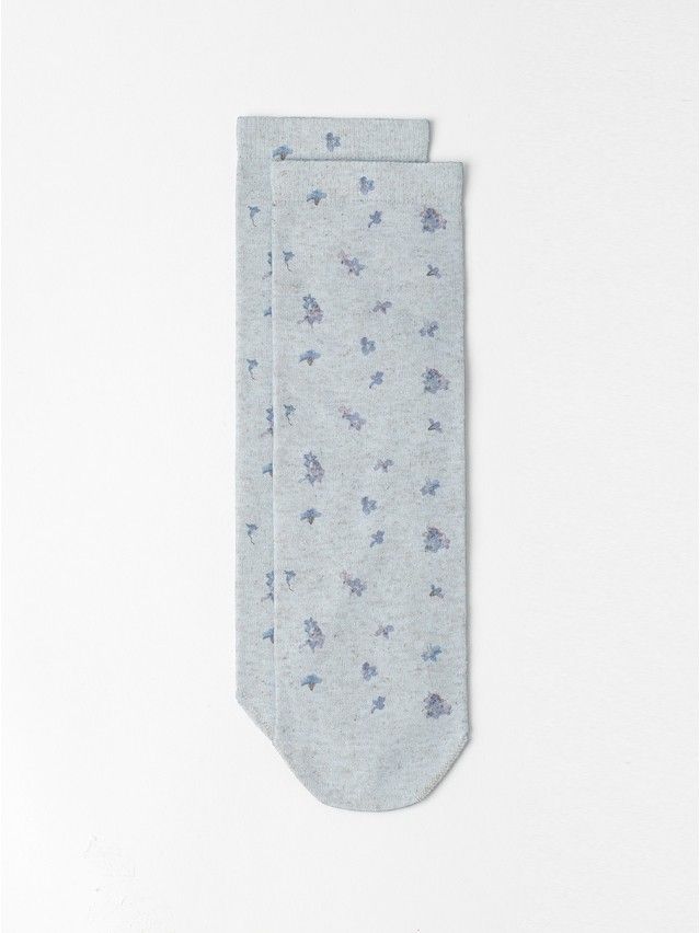 Women's socks CONTE FLOWERS, s.23-25, 1150 blue - 4