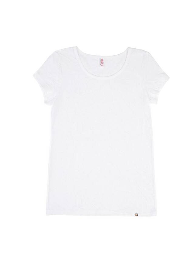 Women's polo neck shirt CONTE ELEGANT LD 740, s.170-100, white - 4