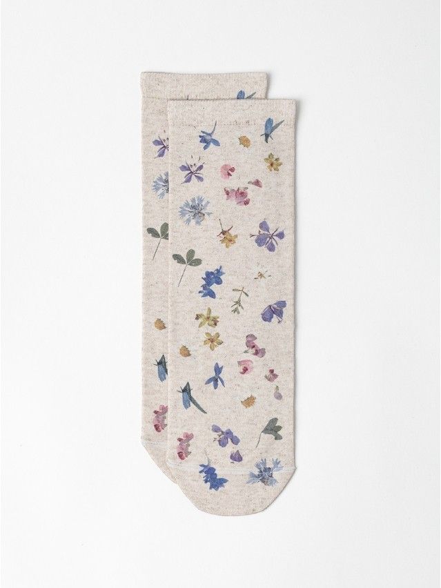 Women's socks CONTE ELEGANT FANTASY, s.23-25, 1145 beige - 5