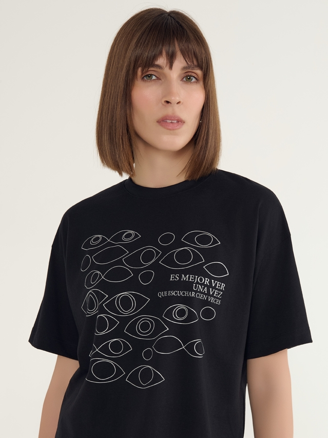 Women's polo neck shirt CONTE ELEGANT LD 3032, s.170-92, black-eyes - 6