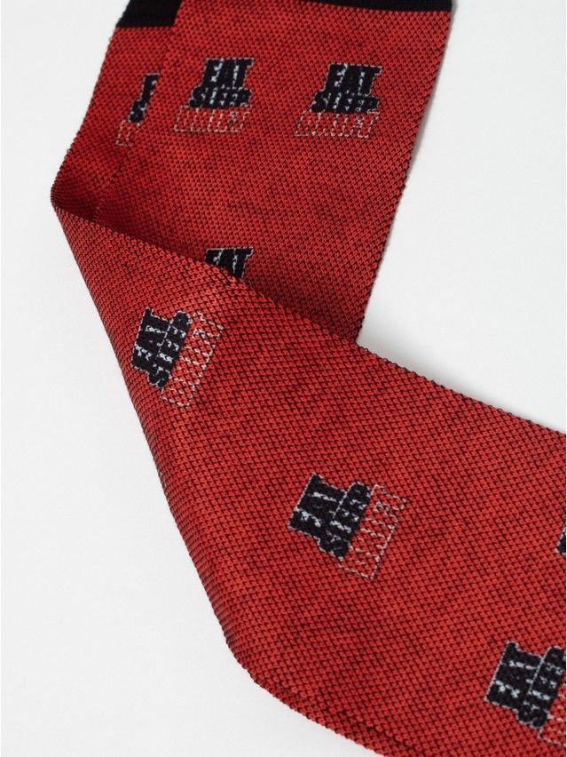 Men's socks DIWARI HAPPY, s.27, 209 red - 5