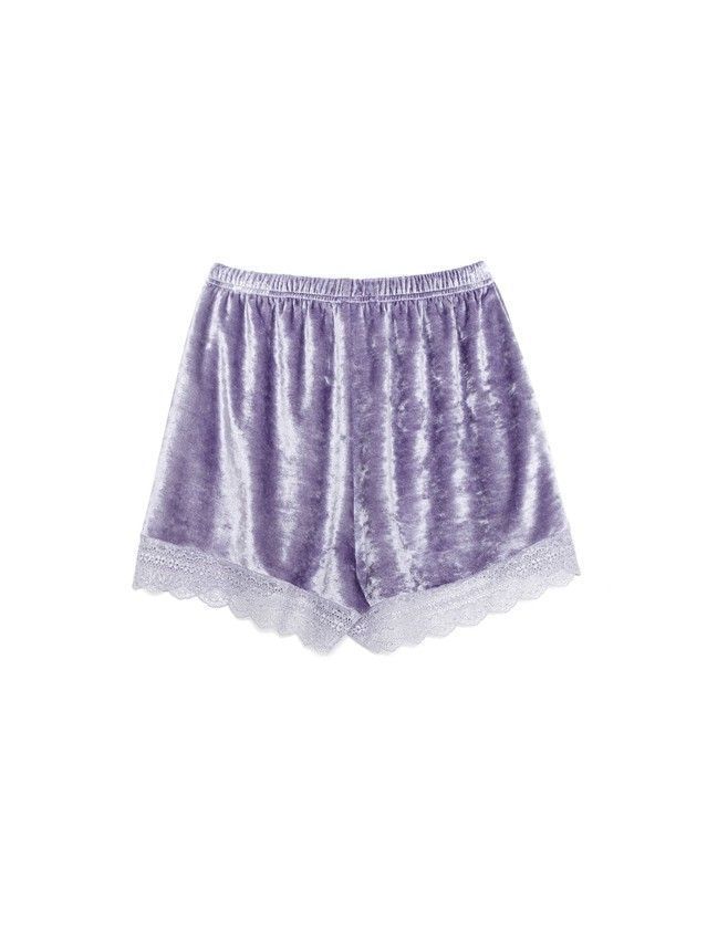 Velour shorts for home VELVET LOUNGEWEAR LHW 1009, s.170-90, grey-lilac - 4